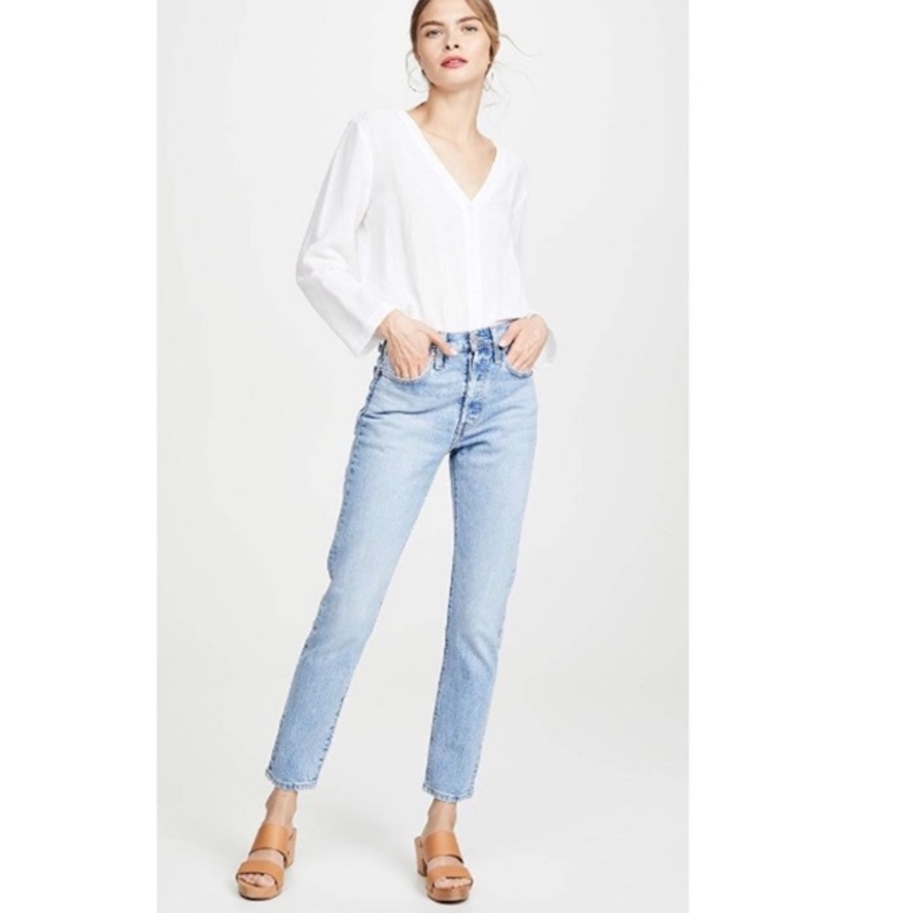 Levi’s 501 Skinny Jeans size 25 in Tango Light